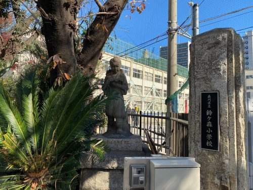 【小学校】鈴ヶ森小学校まで860ｍ