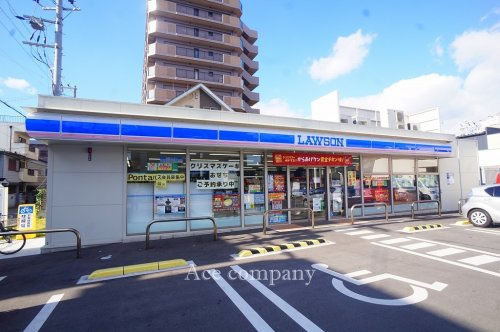【コンビニエンスストア】ローソン平野加美東一丁目店まで45ｍ