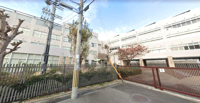 【中学校】神戸市立長田中学校まで960ｍ