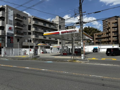 【ガソリンスタンド】(株)シェル石油大阪発売所　千里ニュータウンSSまで623ｍ