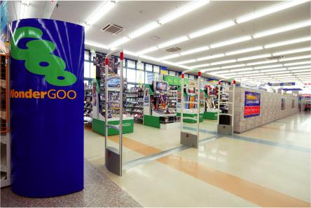 【文具店】WonderGOO　下野店まで6073ｍ
