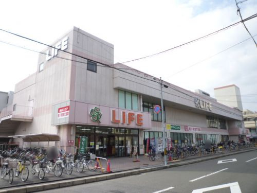 【スーパー】ライフ壬生店まで413ｍ