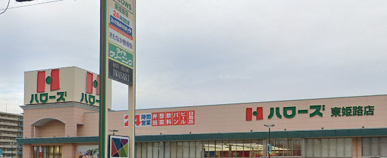 【スーパー】ハローズ　東姫路店まで650ｍ