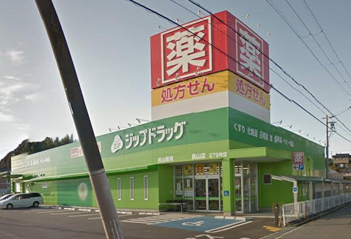 【ドラッグストア】ジップドラッグ長山店まで1143ｍ