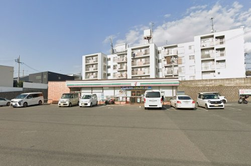 【コンビニエンスストア】セブンイレブン　柏原田辺店まで386ｍ