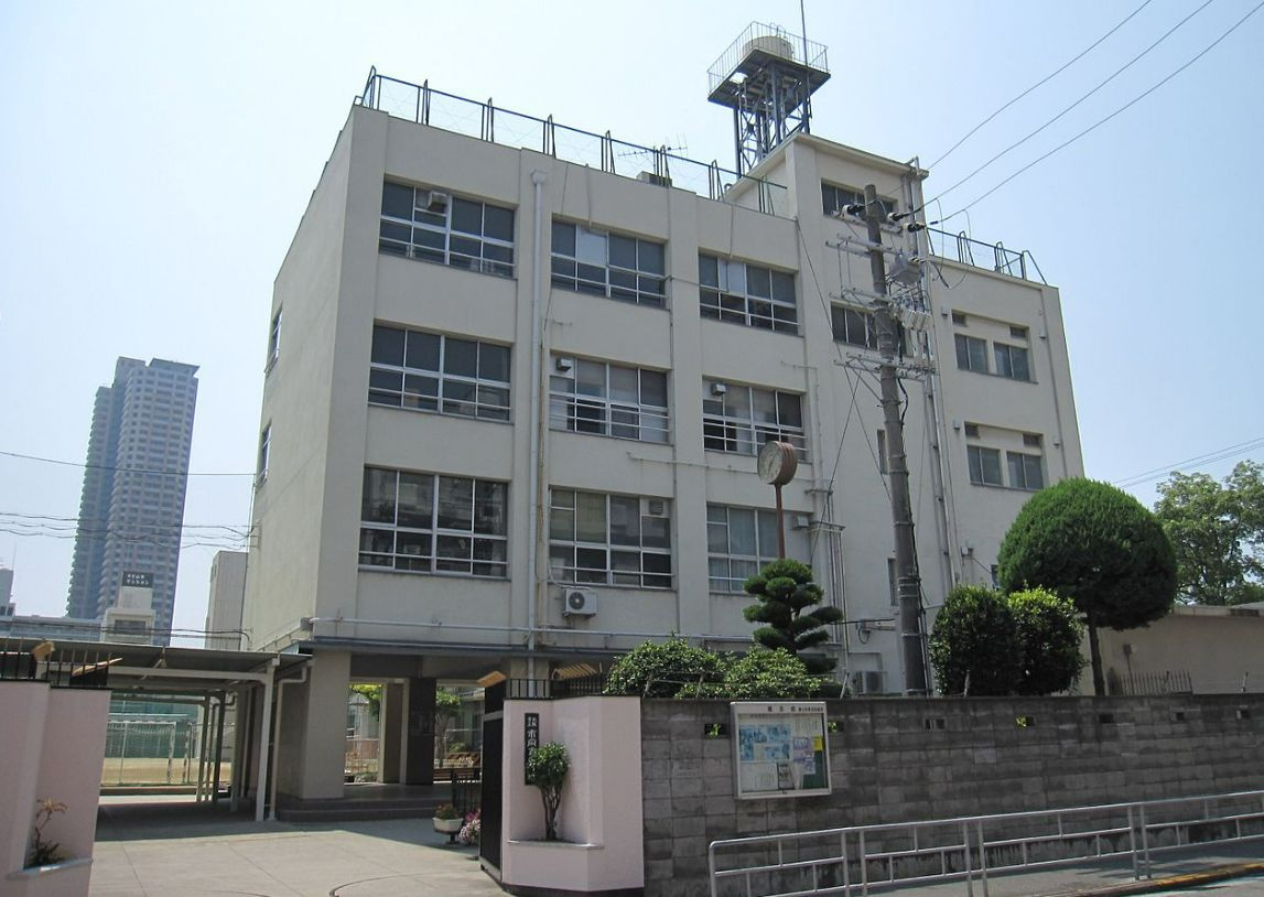 【中学校】市岡東中学校まで872ｍ
