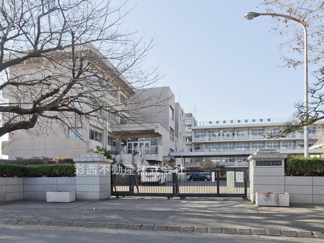 【中学校】所沢市立安松中学校まで1000ｍ