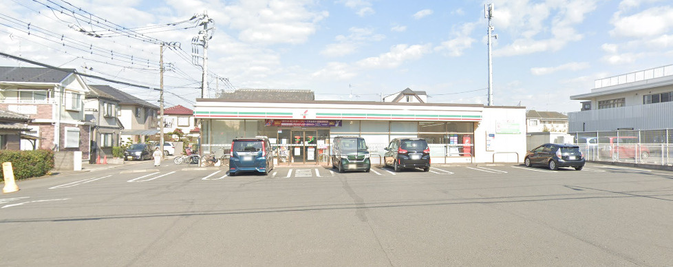 【コンビニエンスストア】セブンイレブン　横浜阿久和山谷店まで553ｍ