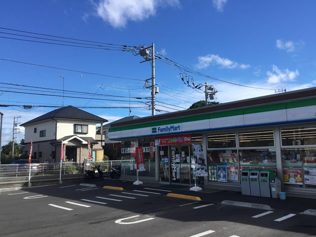 【コンビニエンスストア】ファミリーマート　上溝七曲り店まで107ｍ
