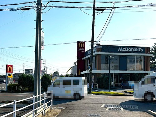 【ファーストフード】マクドナルド　125下妻店まで2740ｍ
