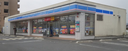【コンビニエンスストア】ローソン　日高上鹿山店まで598ｍ