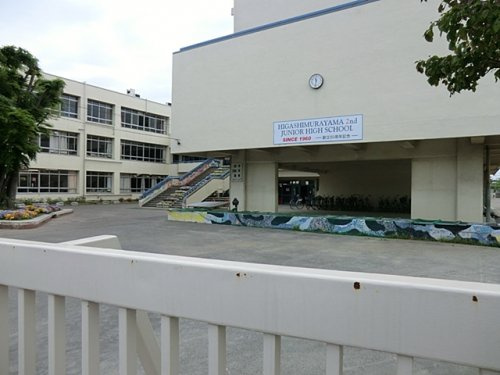 【中学校】東村山市立第二中学校まで1229ｍ
