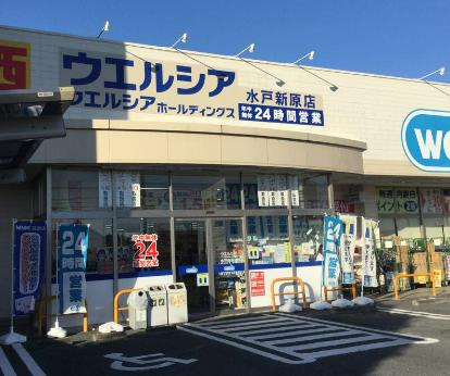 【ドラッグストア】ウェルシア水戸西原店まで1028ｍ