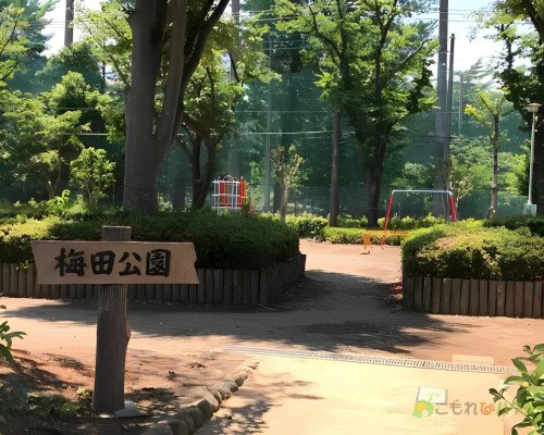 【公園】梅田公園まで279ｍ