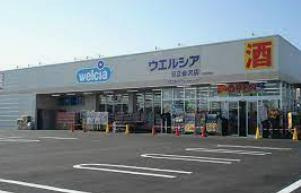 【ドラッグストア】ウエルシア　日立金沢店まで1241ｍ