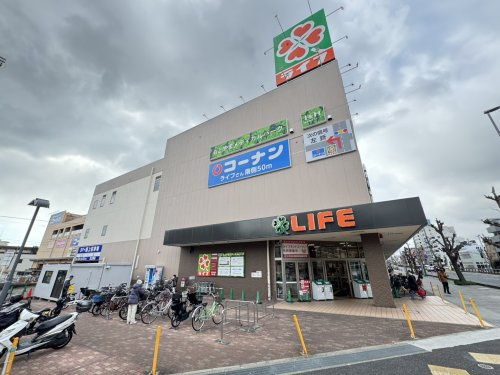 【スーパー】ライフ本山店まで436ｍ