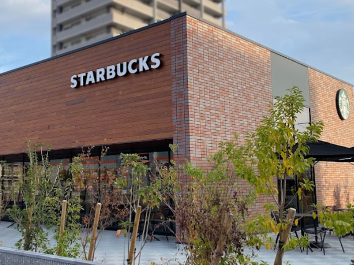 【喫茶店・カフェ】スターバックスコーヒー　三原店まで699ｍ