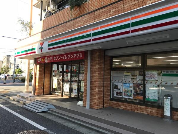 【コンビニエンスストア】セブンイレブン　江戸川松江4丁目店まで387ｍ
