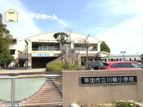 【小学校】草加市立川柳小学校まで730ｍ