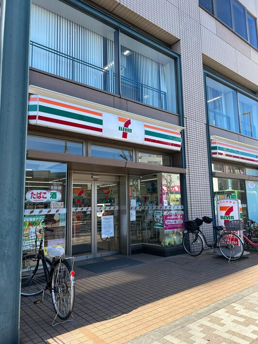 【コンビニエンスストア】セブンイレブン　葛飾新小岩1丁目店まで216ｍ