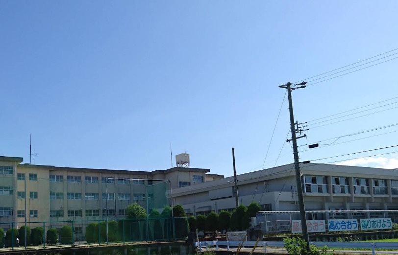 【中学校】蟹江北中学校まで1200ｍ