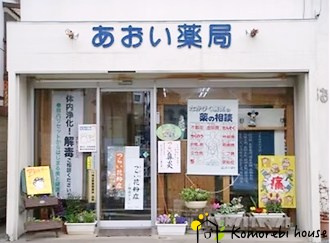 【ドラッグストア】あおい薬局まで708ｍ