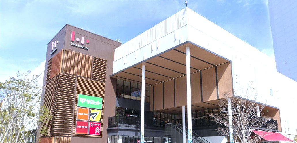 【ショッピングセンター】ららテラスHARUMI　FLAGまで327ｍ