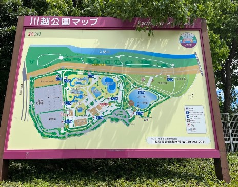 【プール】川越水上公園　プールまで5606ｍ