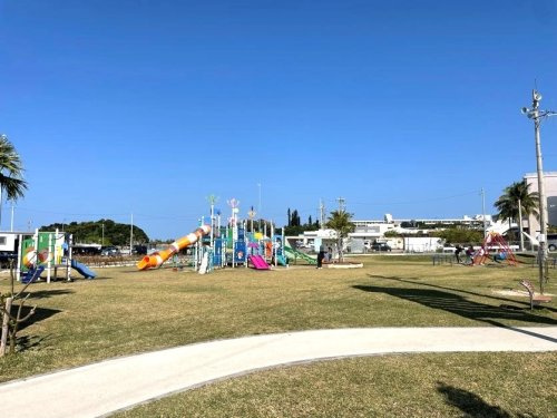 【公園】前兼久漁港遊具広場まで1743ｍ