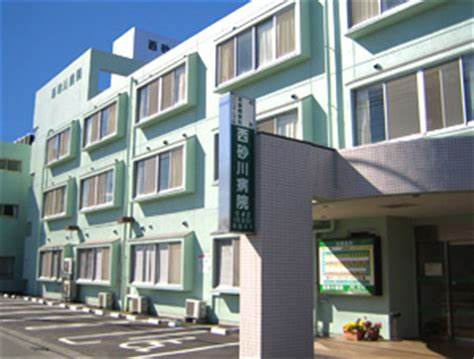 【耳鼻科】西砂川病院まで888ｍ