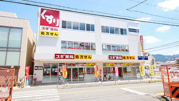 【ドラッグストア】スギ薬局　河内山本店まで257ｍ