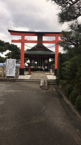 【文化財】唐崎神社まで2454ｍ