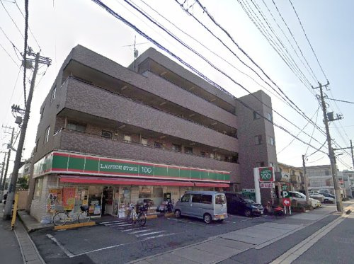 【コンビニエンスストア】ローソンストア100　市川末広二丁目店まで224ｍ