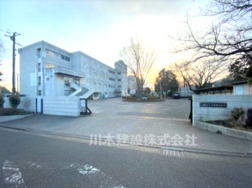 【中学校】川越西中学校まで550ｍ