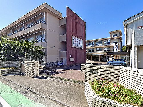 【中学校】小田原市立鴨宮中学校まで592ｍ
