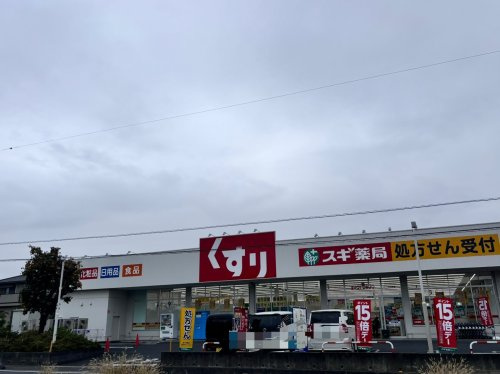 【ドラッグストア】ドラッグスギ　下日出谷店まで147ｍ