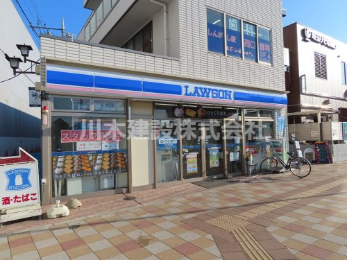 【コンビニエンスストア】ローソン　新河岸駅西口店まで460ｍ