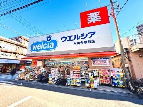 【ドラッグストア】ウエルシア氷川台駅前店まで420ｍ