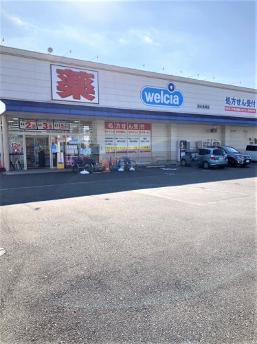 【ドラッグストア】ウエルシア清水長崎店まで877ｍ
