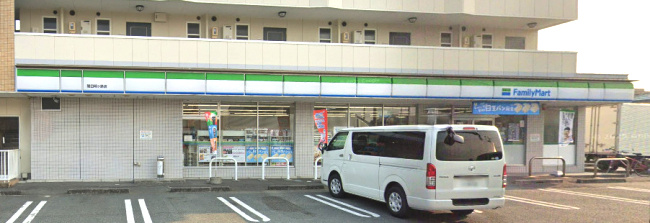 【コンビニエンスストア】ファミリーマート　磐田明ヶ島店まで600ｍ