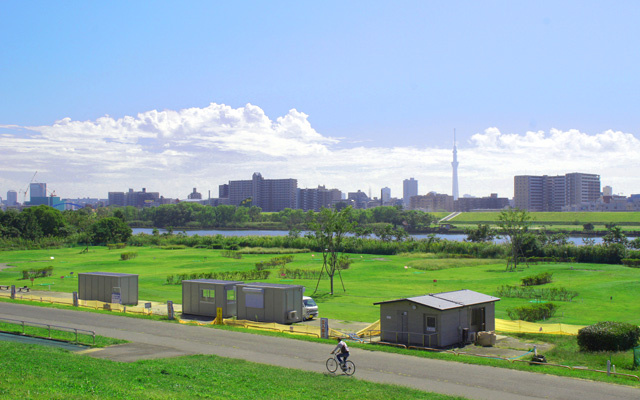 【公園】一般社団法人河川健康公園機構扇ゴルフ練習場まで663ｍ