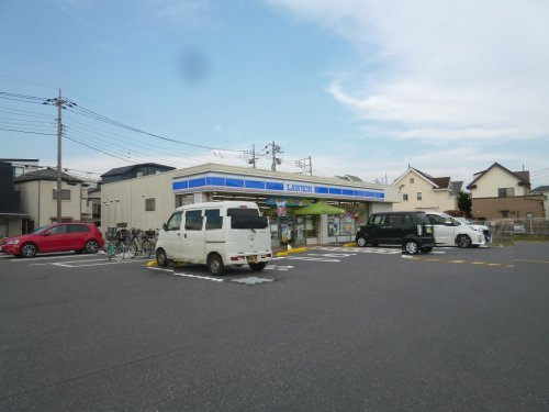 【コンビニエンスストア】ローソン　越谷下間久里仲田店まで400ｍ