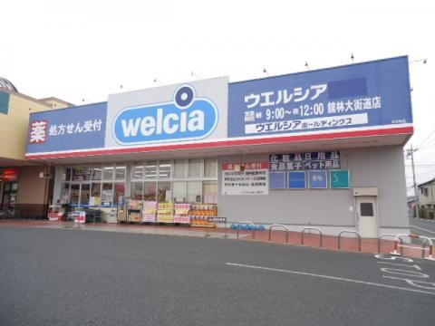 【ドラッグストア】ウエルシア館林大街道店まで1629ｍ