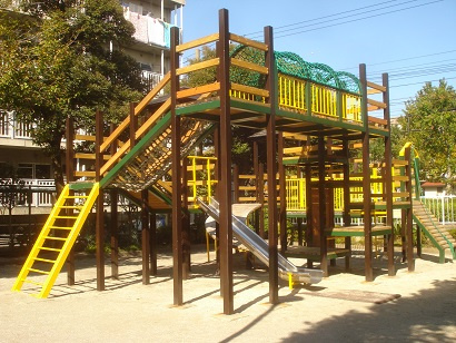 【公園】船堀五丁目第二児童遊園まで556ｍ