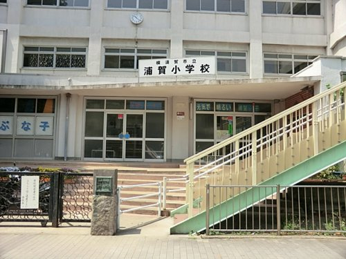 【小学校】浦賀小学校まで673ｍ