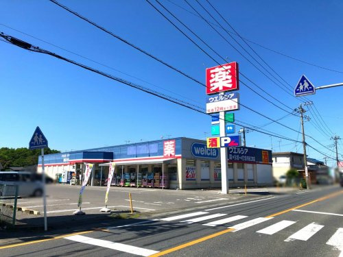 【ドラッグストア】ウエルシア　熊谷江南店まで874ｍ