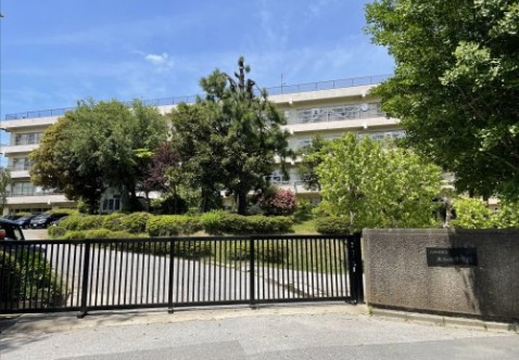 【中学校】大和田中学校まで1400ｍ