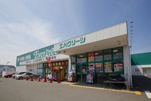 【ドラッグストア】エバグリーン　紀三井寺店まで656ｍ