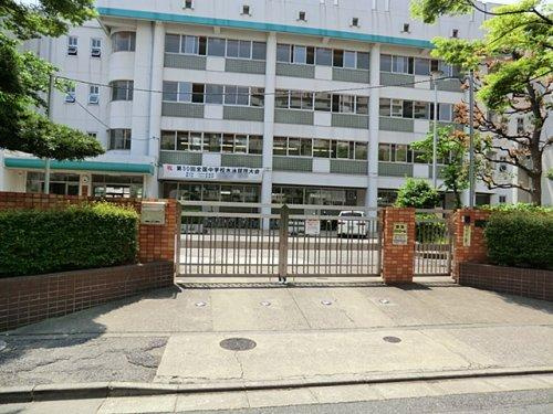 【中学校】足立区立加賀中学校まで595ｍ