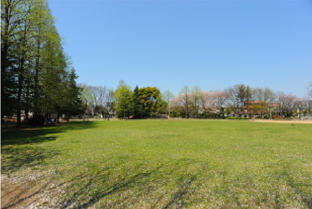 【公園】南越谷第一公園まで550ｍ